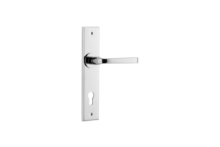 Annecy Lever Chamfered Polished Chrome