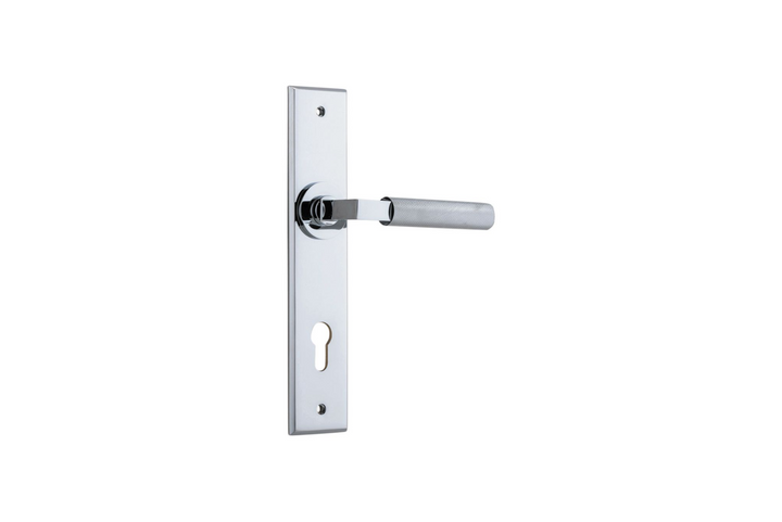 Brunswick Lever Chamfered Polished Chrome