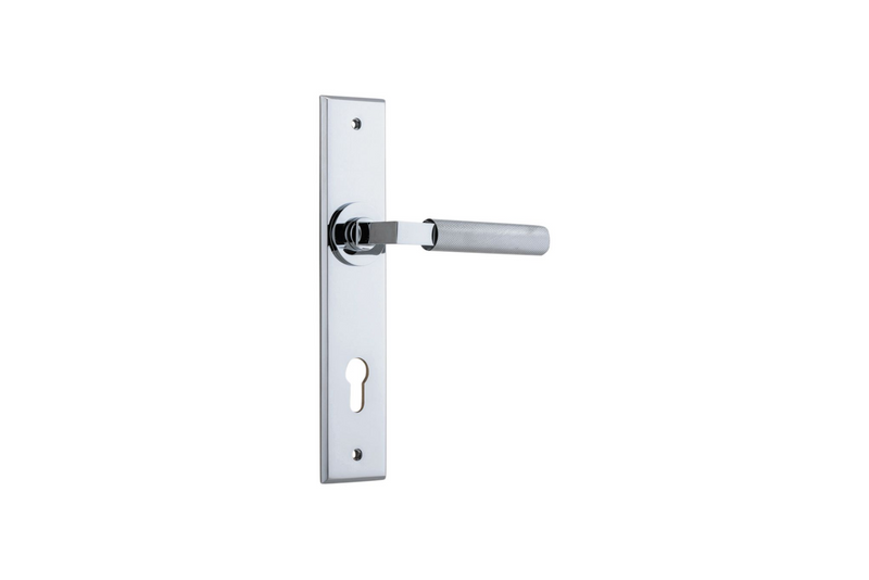 Brunswick Lever Chamfered Polished Chrome