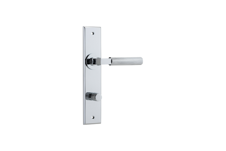 Brunswick Lever Chamfered Polished Chrome
