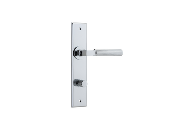 Brunswick Lever Chamfered Polished Chrome