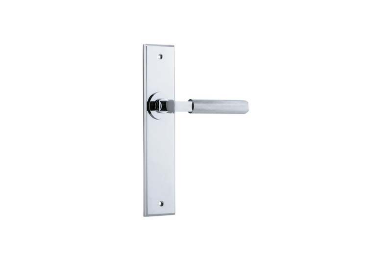 Brunswick Lever Chamfered Polished Chrome