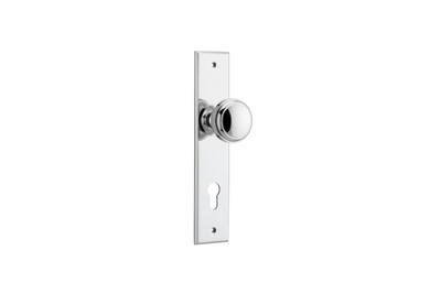 Paddington Knob Chamfered Polished Chrome