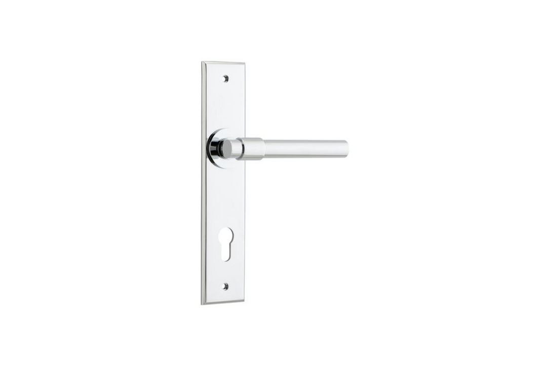 Helsinki Lever Chamfered Polished Chrome
