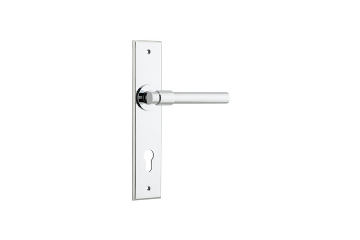 Helsinki Lever Chamfered Polished Chrome
