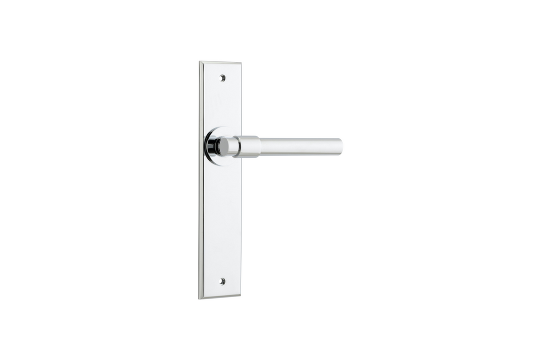Helsinki Lever Chamfered Polished Chrome