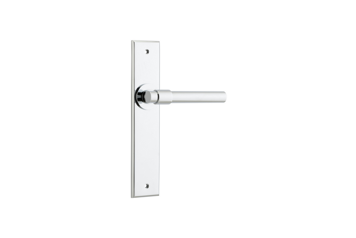 Helsinki Lever Chamfered Polished Chrome