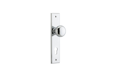 Cambridge Knob Chamfered Polished Chrome