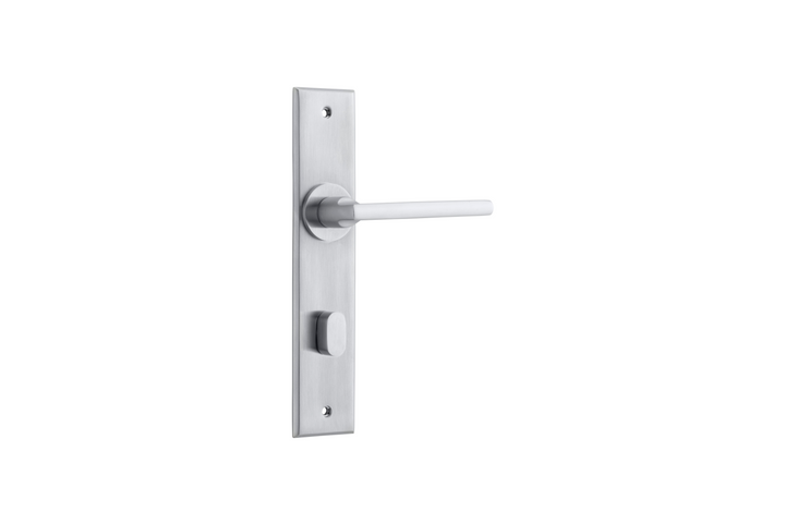 Baltimore Lever Chamfered Brushed Chrome