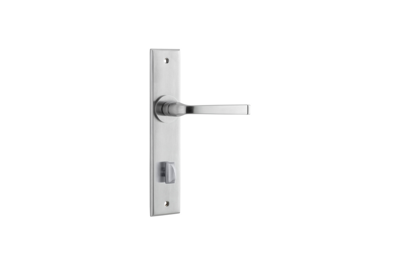 Annecy Lever Chamfered Brushed Chrome