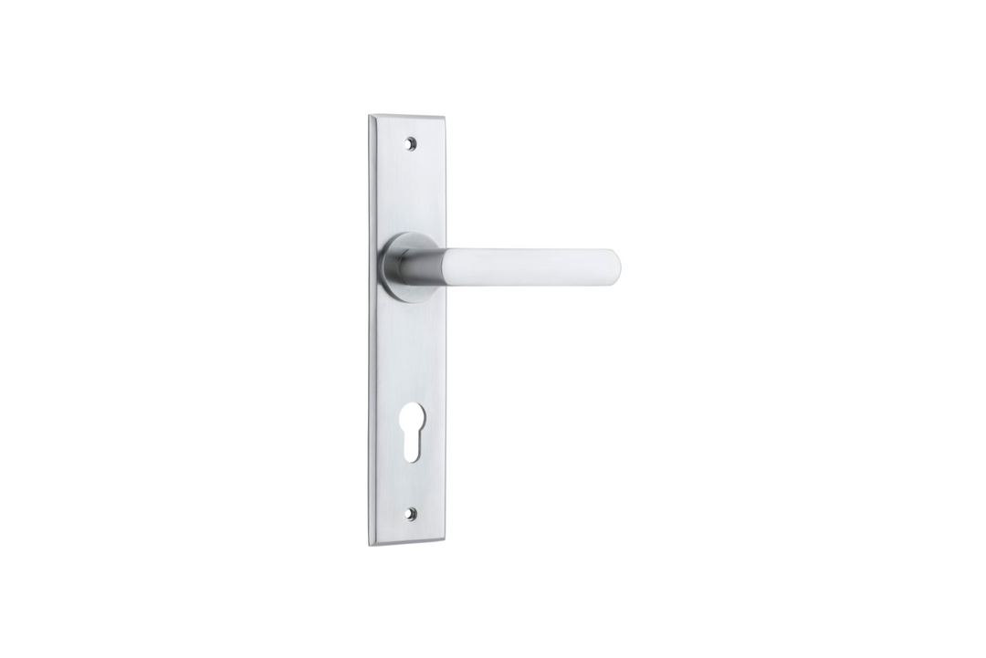 Osaka Lever Chamfered Brushed Chrome