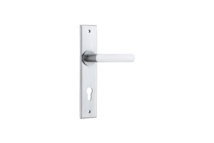 Osaka Lever Chamfered Brushed Chrome