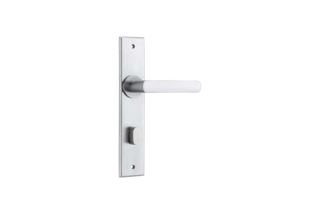 Osaka Lever Chamfered Brushed Chrome