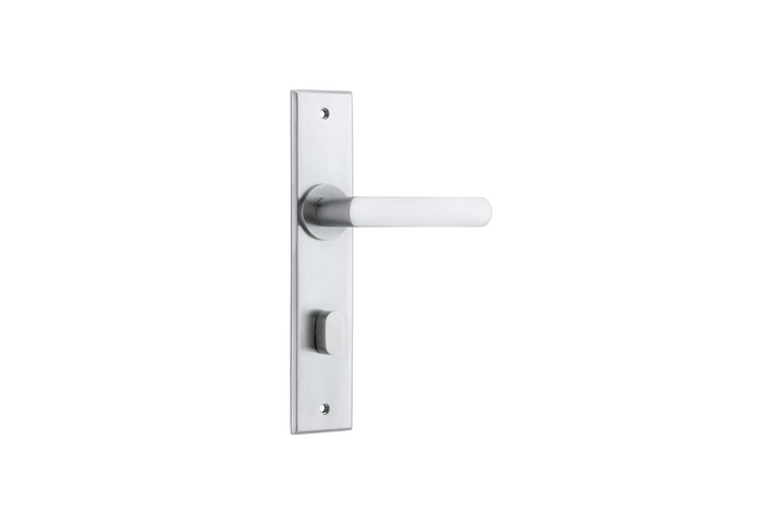 Osaka Lever Chamfered Brushed Chrome