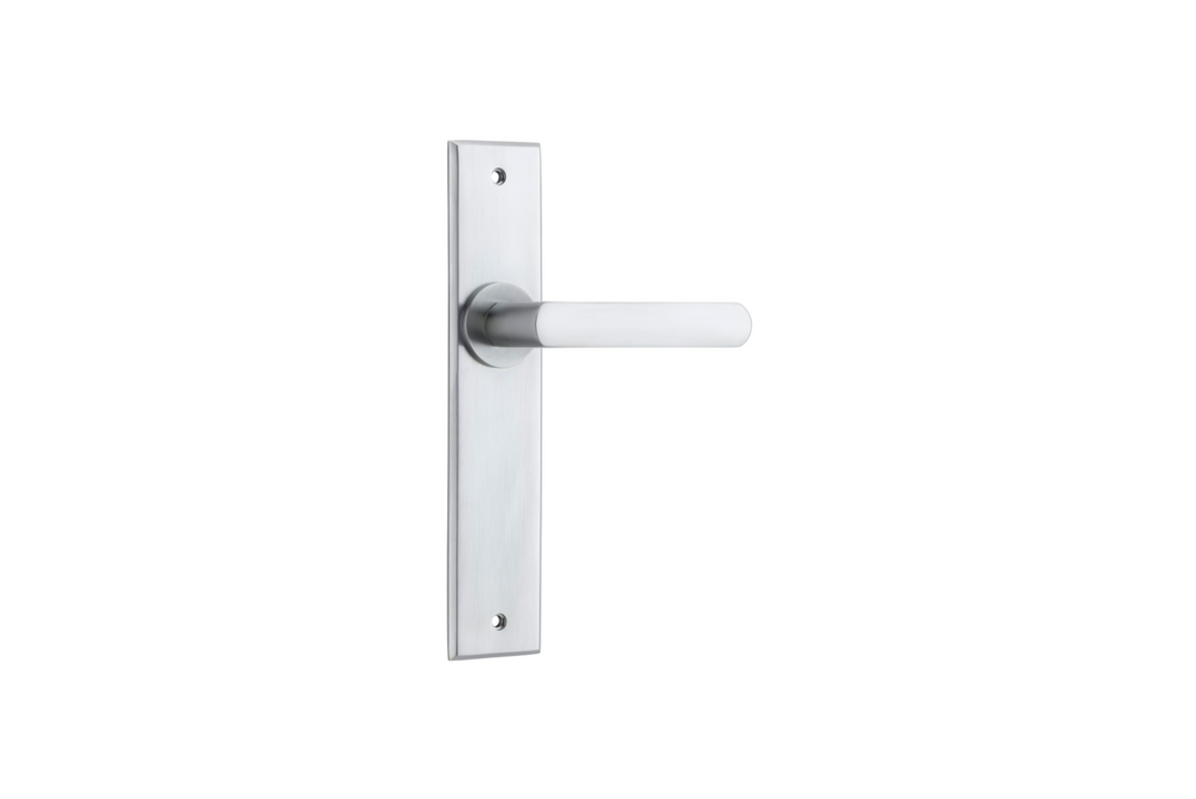 Osaka Lever Chamfered Brushed Chrome