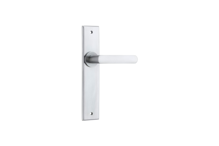 Osaka Lever Chamfered Brushed Chrome