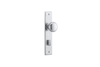 Cambridge Knob Chamfered Brushed Chrome