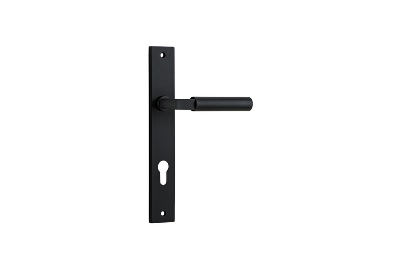 Berlin Lever Rectangular Matt Black