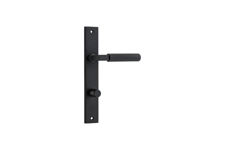 Brunswick Lever Rectangular Matt Black