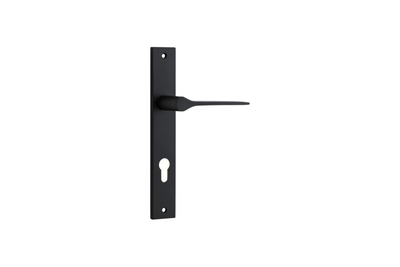 Como Lever Rectangular Matt Black