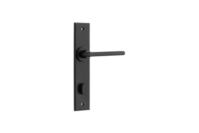 Baltimore Lever Chamfered Matt Black