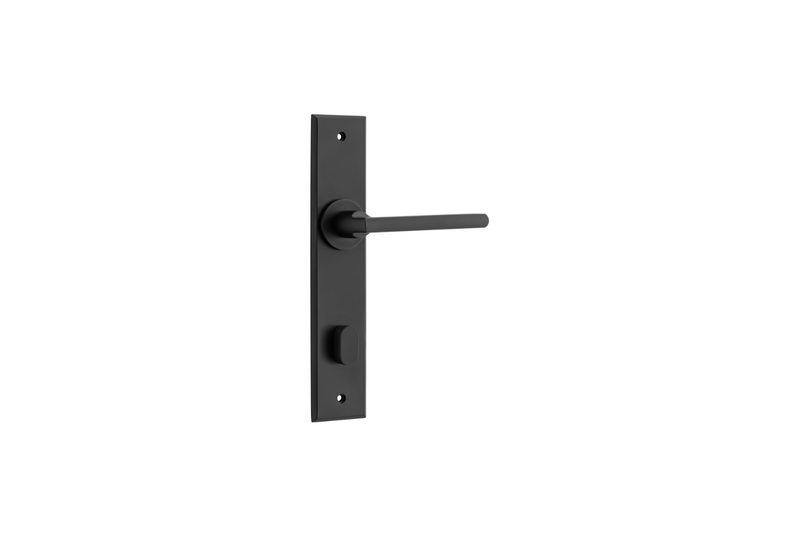 Baltimore Lever Chamfered Matt Black