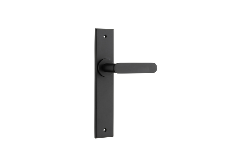 Bronte Lever Chamfered Matt Black