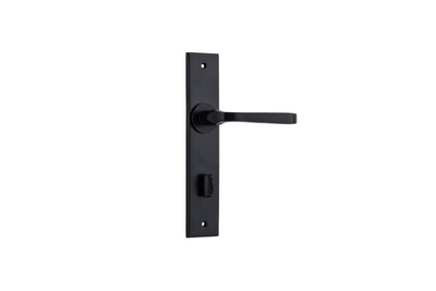 Annecy Lever Chamfered Matt Black