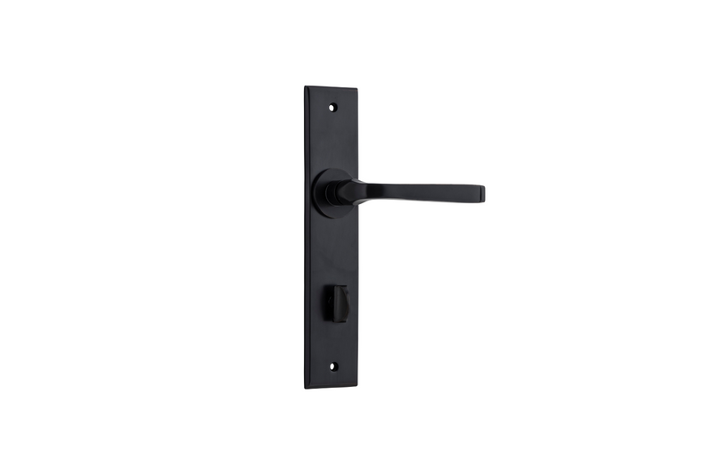 Annecy Lever Chamfered Matt Black