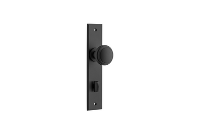 Paddington Knob Chamfered Matt Black