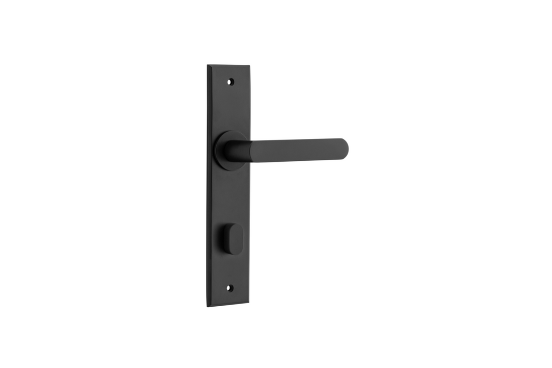 Osaka Lever Chamfered Matt Black