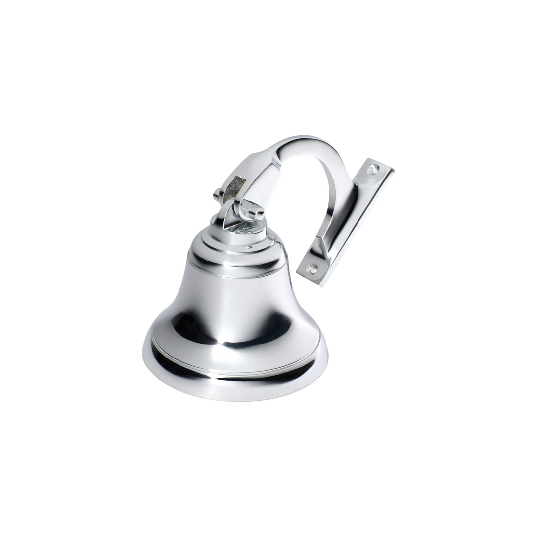 Ship's Bell Polished Chrome 100mm