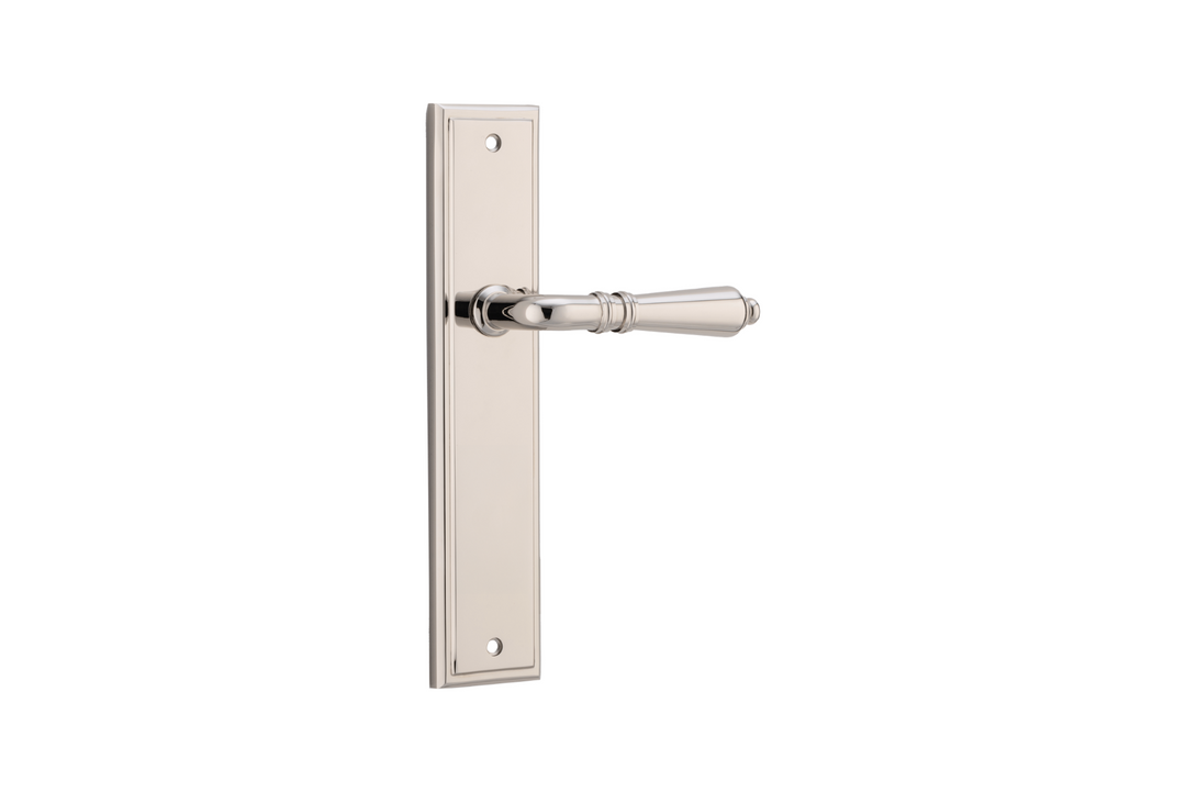 Sarlat Lever Stepped Polished Nickel