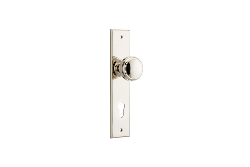 Paddington Knob Chamfered Polished Nickel