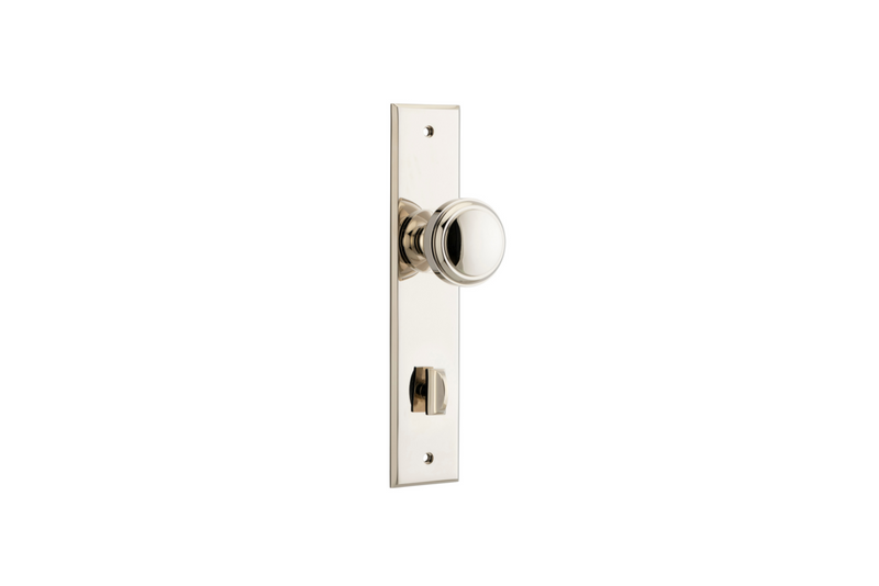 Paddington Knob Chamfered Polished Nickel