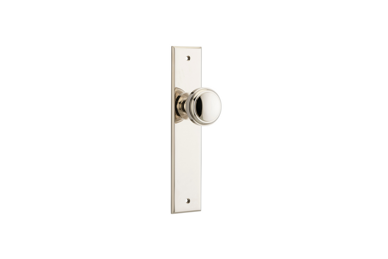 Paddington Knob Chamfered Polished Nickel