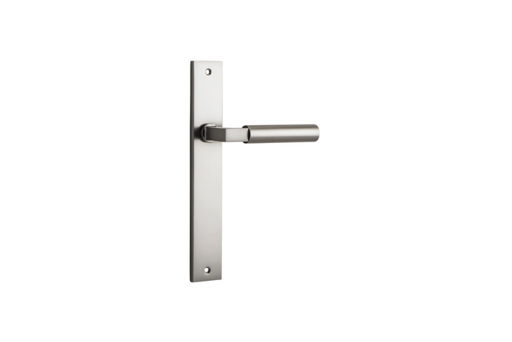 Berlin Lever Rectangular Satin Nickel
