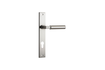 Berlin Lever Rectangular Satin Nickel
