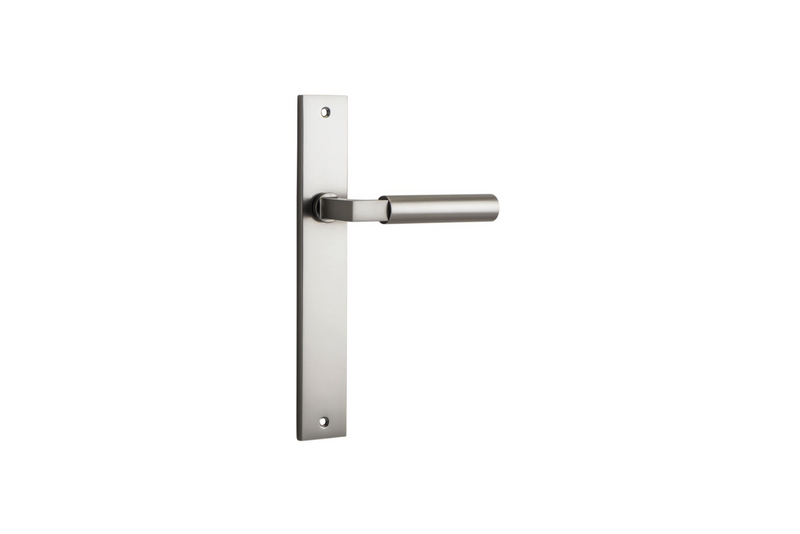 Berlin Lever Rectangular Satin Nickel