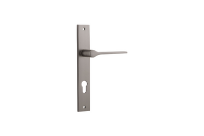 Como Lever Rectangular Satin Nickel