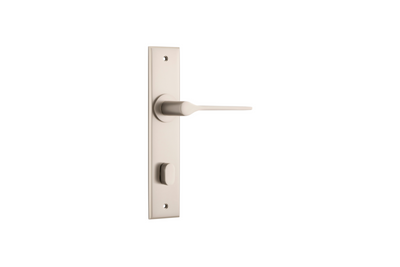 Como Lever Chamfered Satin Nickel