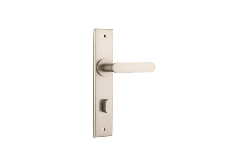 Bronte Lever Chamfered Satin Nickel