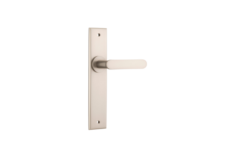 Bronte Lever Chamfered Satin Nickel