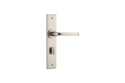 Annecy Lever Chamfered Satin Nickel