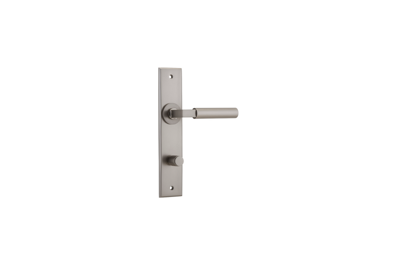 Berlin Lever Chamfered Satin Nickel