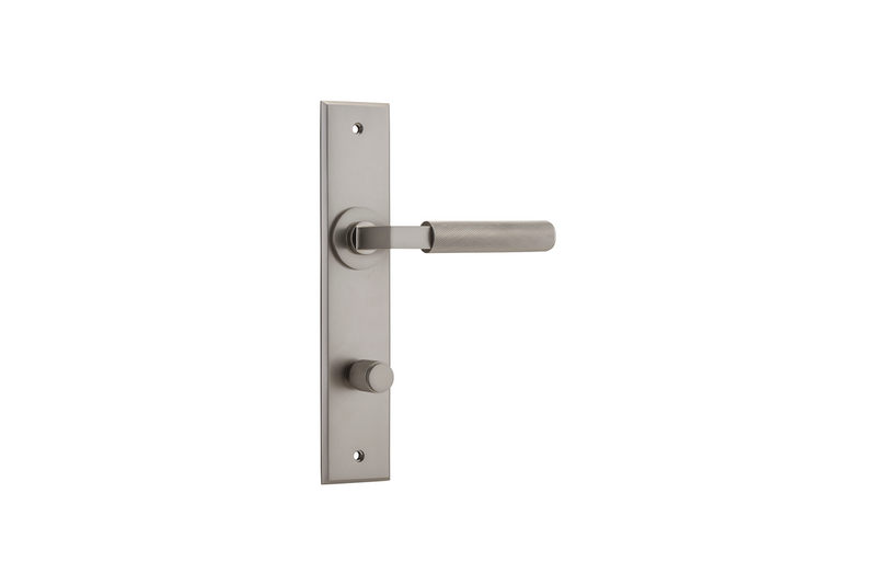 Brunswick Lever Chamfered Satin Nickel