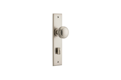 Paddington Knob Chamfered Satin Nickel