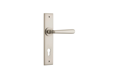 Copenhagen Lever Chamfered Satin Nickel