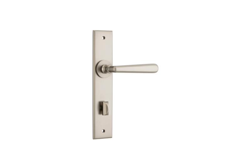 Copenhagen Lever Chamfered Satin Nickel