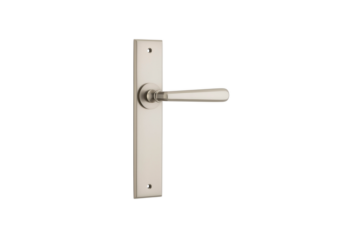 Copenhagen Lever Chamfered Satin Nickel